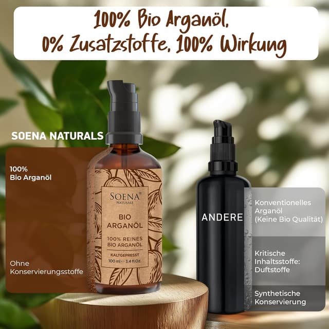 Detalle 1 de Soena Arganöl Bio 100ml