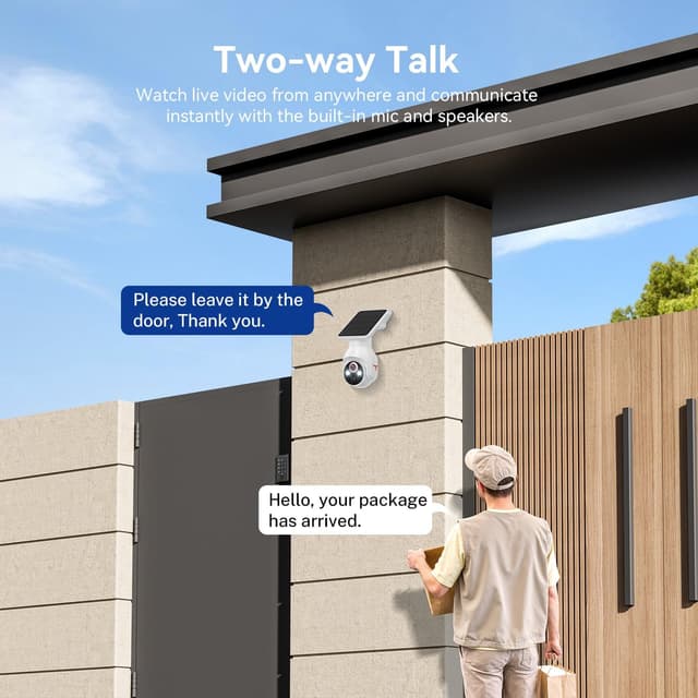 Thumbnail 5 de Orbitell Solar-Powered Outdoor Security Camera 1080p