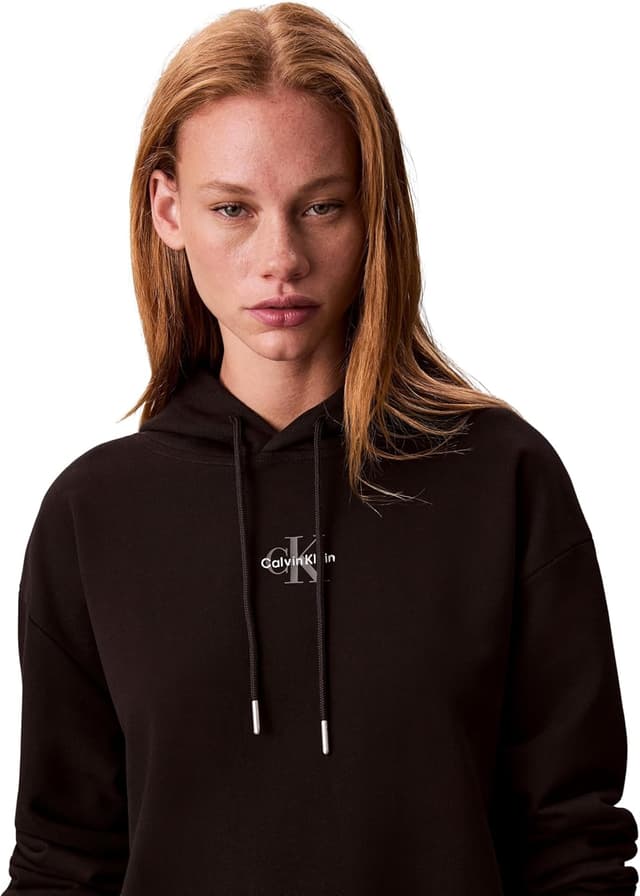 Detalle 2 de Calvin Klein Women’s Premium Terry Longline Hoodie