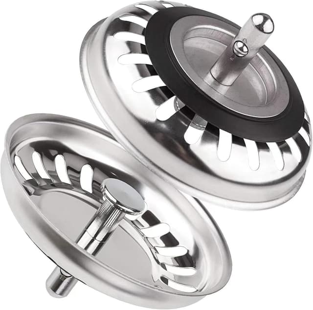 Imagen de 2 Pack Stainless Steel Sink Strainer 80mm en OfertitasTOP