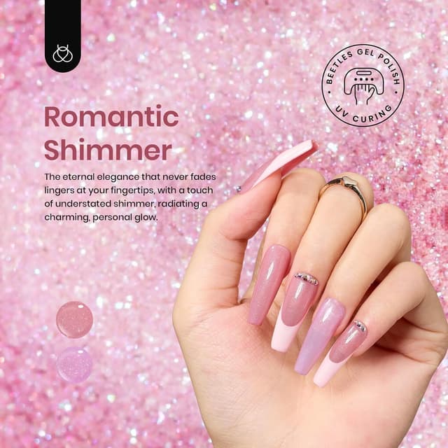 Detalle de Beetles Gel Polish UV-Nagellack 6 Farben