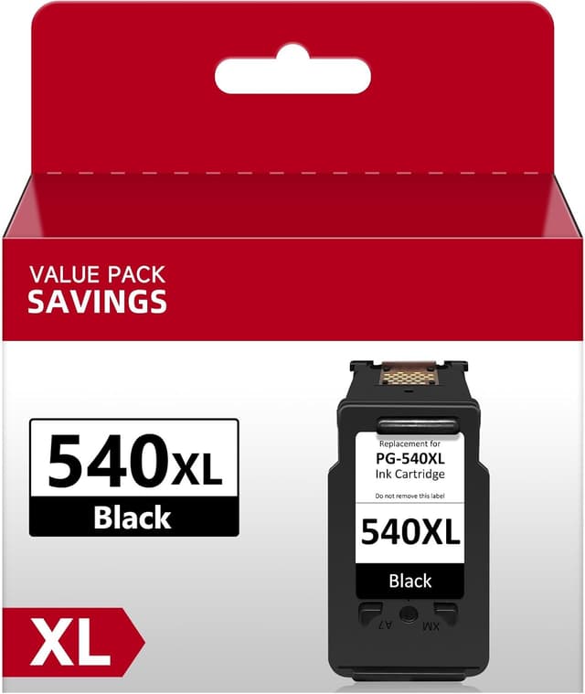 Detalle de Economink PG 540 Schwarz kompatible Druckerpatrone für Canon