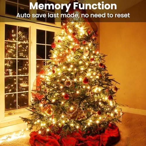 Detalle 1 de TNMOO Luces Arbol Navidad 400 LED 🎄