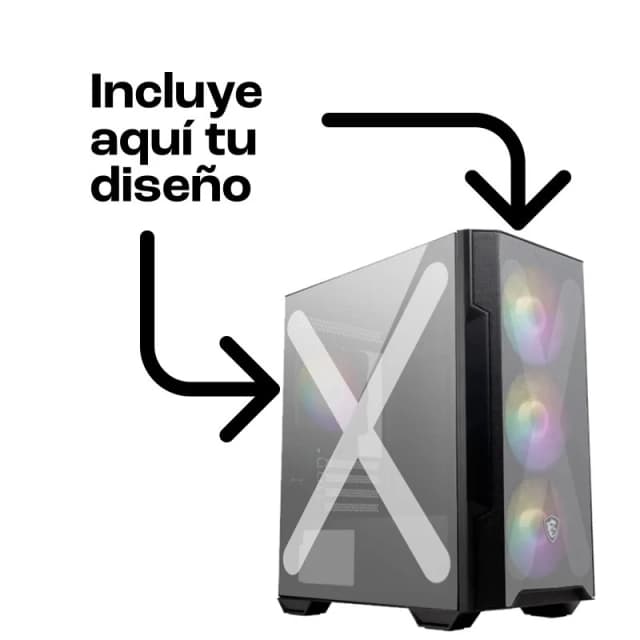 Imagen de MSI MAG FORGE M100R Cristal Templado USB 3.2 ARGB 6 ventiladores en OfertitasTOP