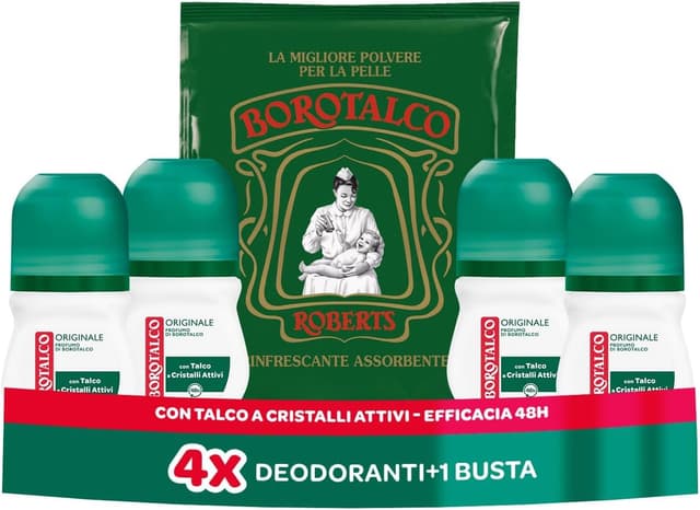 Imagen de Borotalco Deodorante Roll-On Originale 48 ore en OfertitasTOP