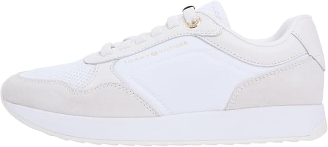 Detalle de Tommy Hilfiger Femme TH Chic Eva Runner Mesh FW0FW09465 : la sneaker mesh pour un style léger