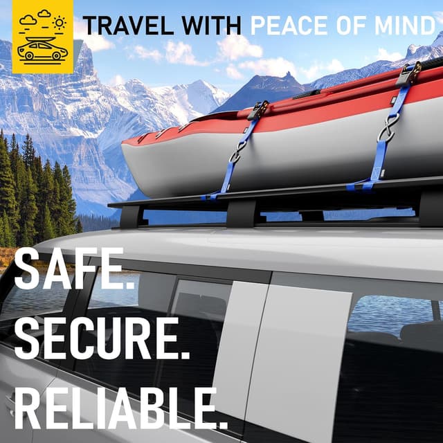 Thumbnail 6 de AUGO Ratchet Straps 15 ft, 2200 lb tie-downs