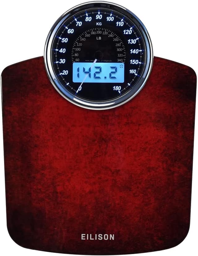 Thumbnail 6 de EILISON Highly Advance 2-in-1 Digital & Analog Weighing Scale (Black) with Height Measurement