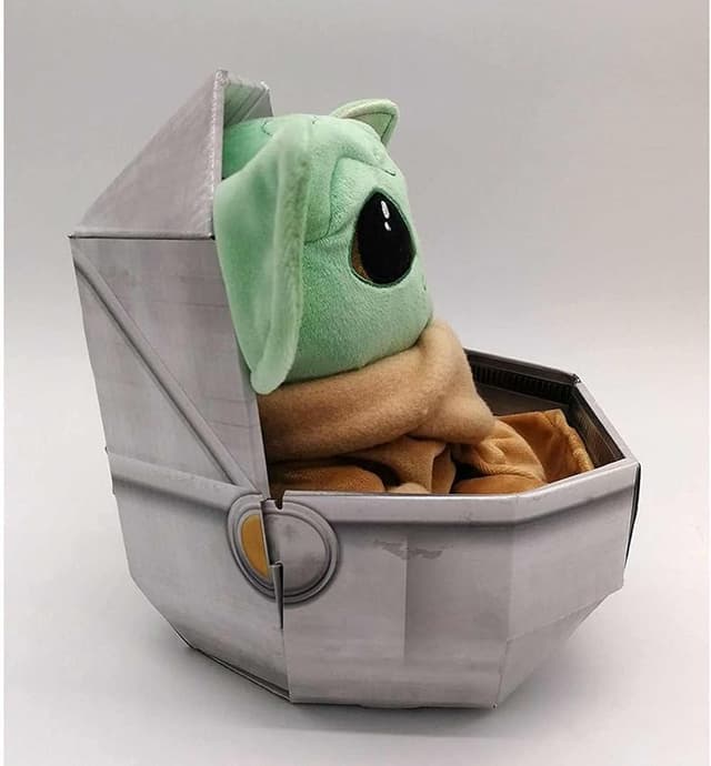 Detalle de Simba Toys Peluche Baby Yoda 25 cm