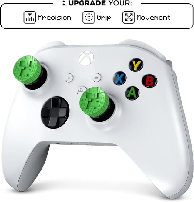 Detalle 2 de KontrolFreek Minecraft Creeper Thumbsticks