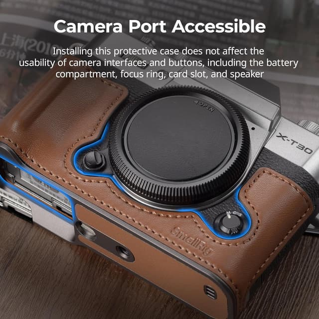 Thumbnail 5 de SMALLRIG X-T30 III Halbledertasche für X-T30