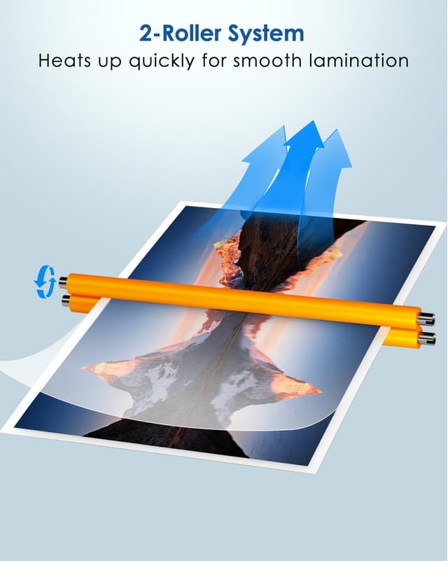 Detalle de MAXDONE A4 thermal laminator 1-2 min warm up