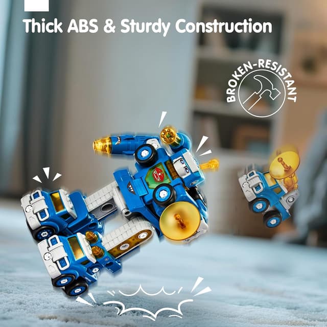 Thumbnail 6 de hahaland 5-in-1 Take-Apart Truck Toy for Ages 5-8