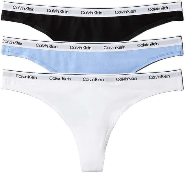 Detalle de Calvin Klein Women’s 3 Pack Thongs