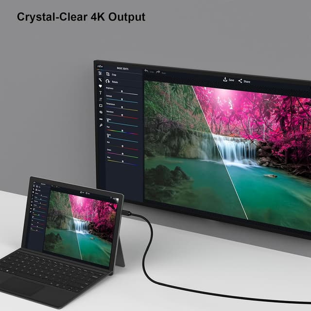 Thumbnail 6 de BENFEI Mini DisplayPort zu HDMI Kabel 3 m