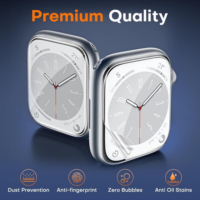 Thumbnail 5 de TOCOL 6 Pack Screen Protector for Apple Watch 40mm