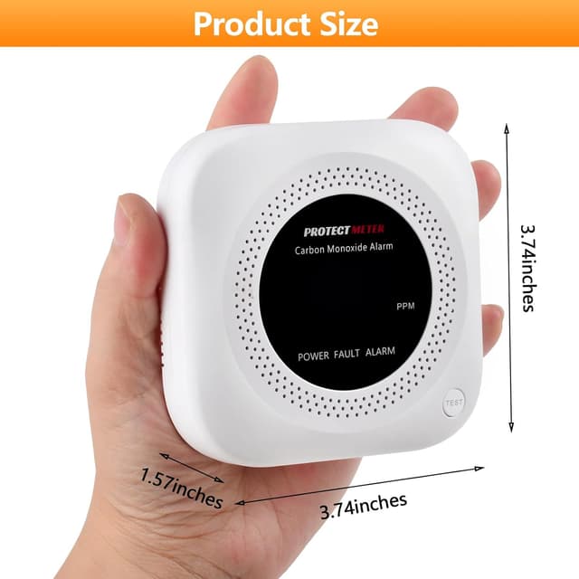 Thumbnail 1 de Protectmeter Portable Carbon Monoxide Detector 2-pack
