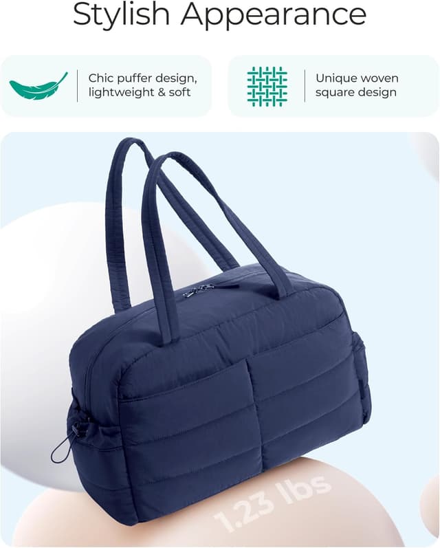 Detalle de bagsmart 31L Gym Bag with Wet Pocket