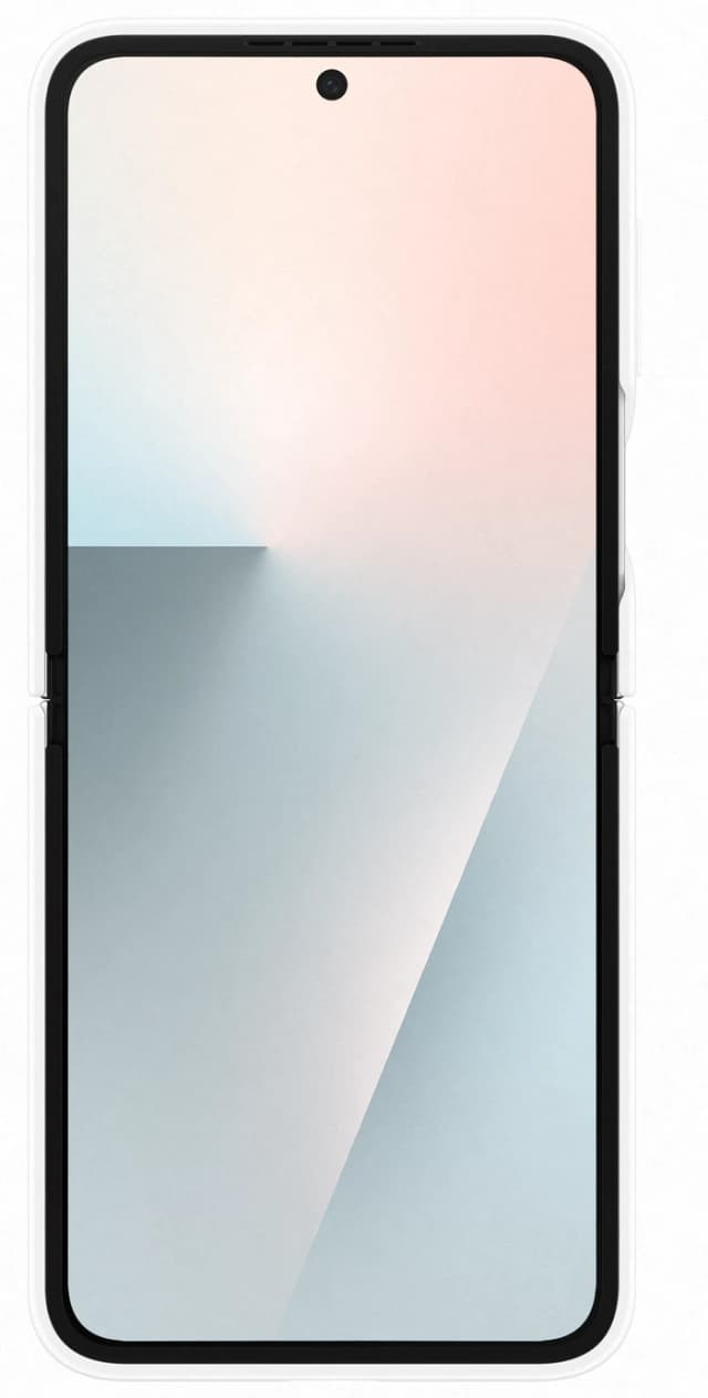 Detalle 2 de Samsung Galaxy Z Flip7 FE Silikon Rückcover Weiß