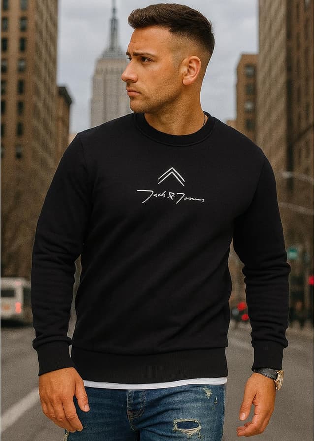 Detalle de JACK & JONES Infinity Austin Sweatshirt