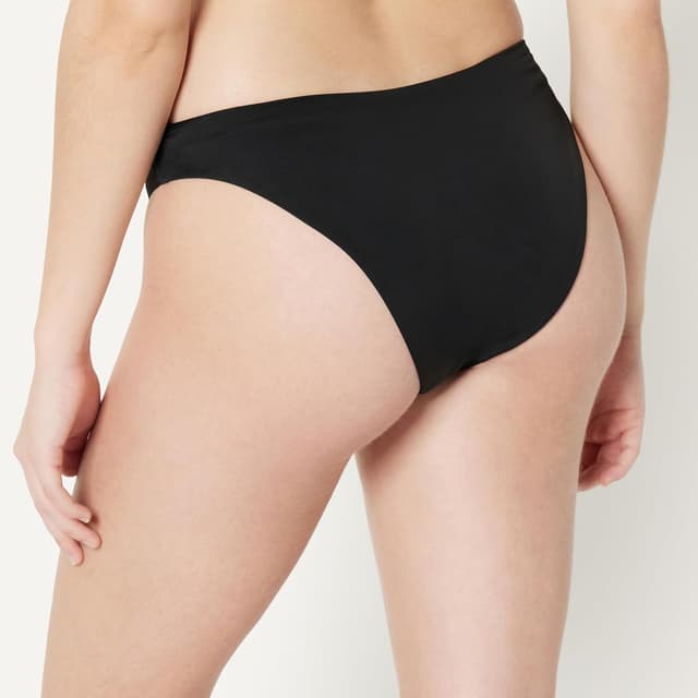 Detalle de Amazon Essentials Femme bas de bikini (pérnera haute) – bas de bain ajusté à séchage rapide