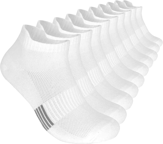 Detalle de Libella Calzini Uomo e Donna Corti Sportivi Anti-vesciche, traspiranti in cotone (10 paia) 39-46