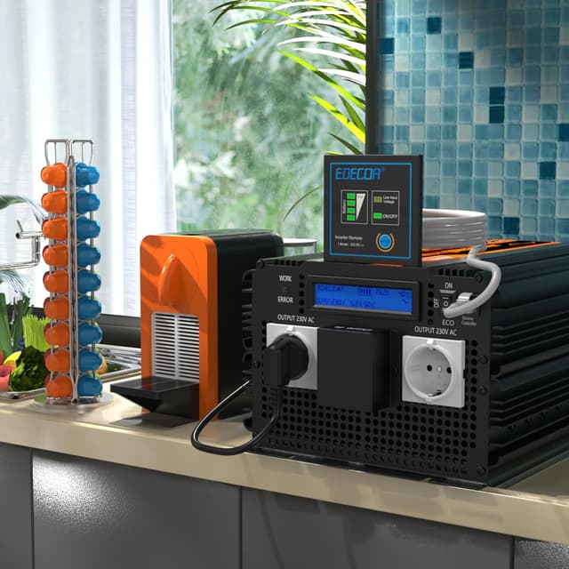 Detalle de EDECOA Inverter pure wave 3500W 24V