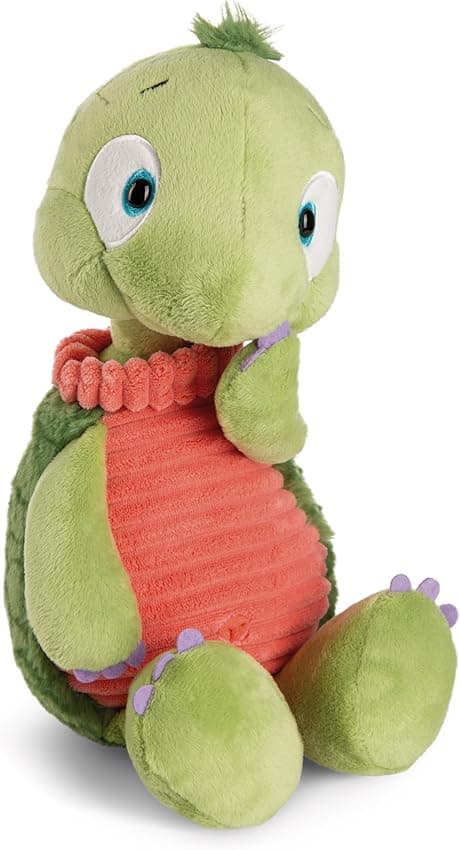 Detalle de NICI Tortuga Tateus 25 cm peluche sostenible reciclado