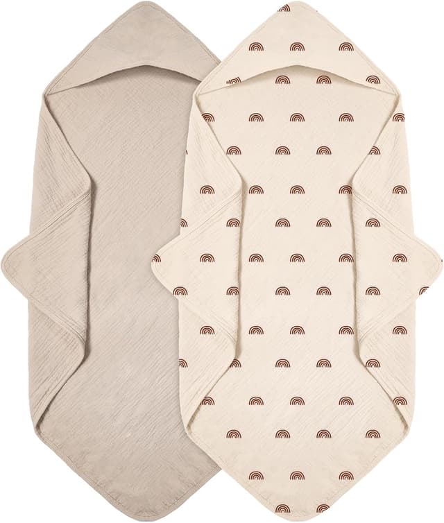 Detalle de Peepeemax Kapuzenhandtuch Baby 76x76 cm