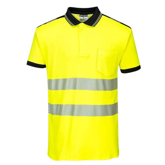 Thumbnail 4 de Portwest PW3 Hi-Vis Polo Shirt S/S