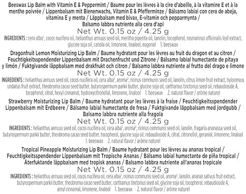 Thumbnail 5 de Burt's Bees In Full Bloom set bálsamos 4×4,25 g 💄