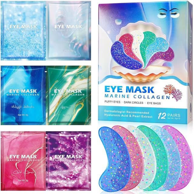 Detalle de Contorno de ojos colágeno marino 12pcs
