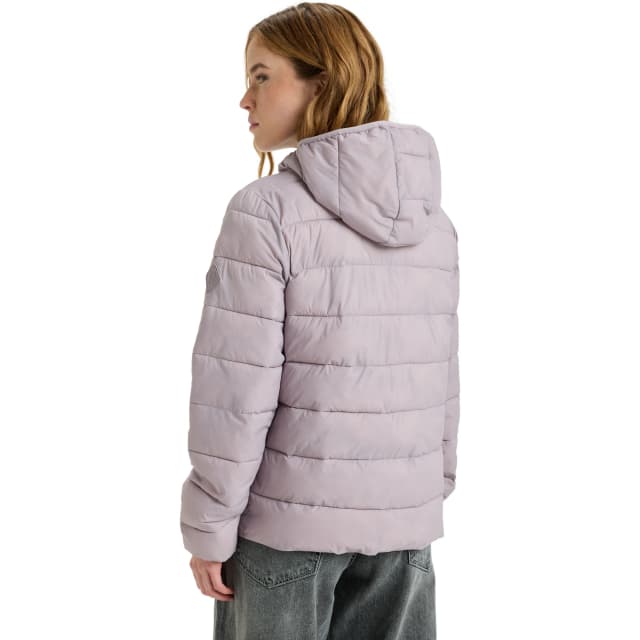 Detalle 2 de Roxy Wind Bliss Hooded Chaqueta acolchada ligera comprimible de mujer con capucha