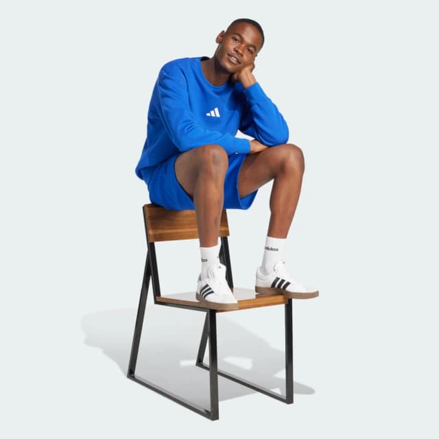 Thumbnail 2 de Adidas ALL SZN Fleece Graphic Azul