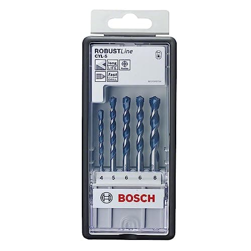 Imagen de Bosch Professional Set Robust Line CYL-5 para hormigón Ø 4–8 mm en OfertitasTOP