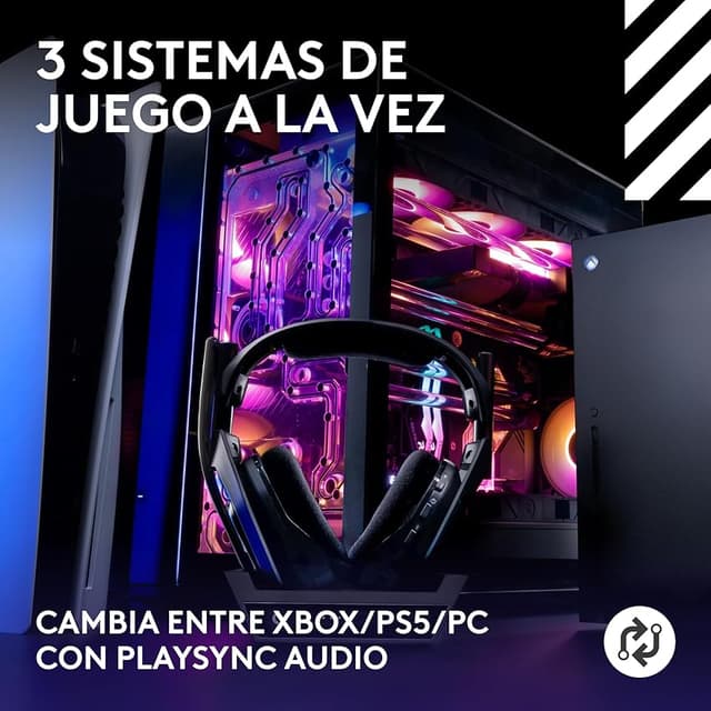 Detalle 2 de Logitech G Astro A50 LIGHTSPEED Auriculares inalámbricos Gen 5