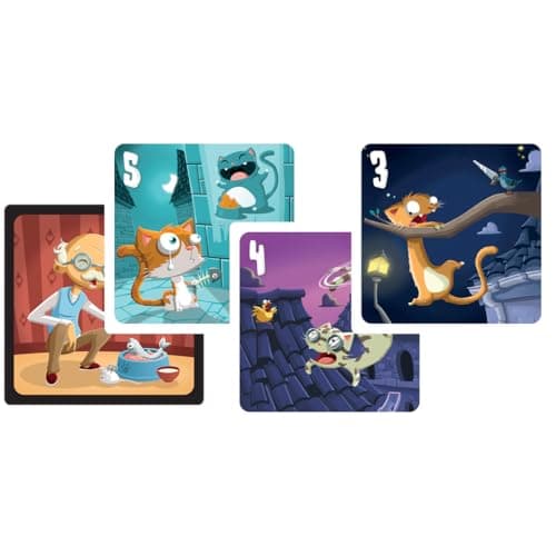 Detalle 2 de Asmodee Cocktail Games No sin mi Gato: juego de mesa de laberintos para 1 a 4 jugadores (a partir de 6 años)