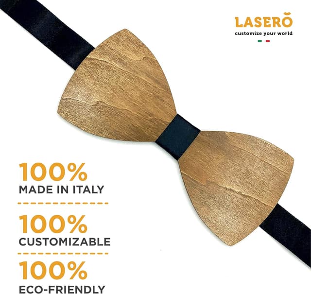 Thumbnail 4 de LASERO Pajaritas Hombre Originales de Madera