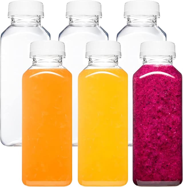 Imagen de Norcalway 12oz Juice Bottles with Caps en OfertitasTOP