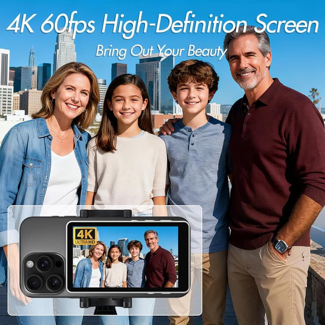 Thumbnail 4 de XJUGEZ Écran de retour 4K pour smartphone