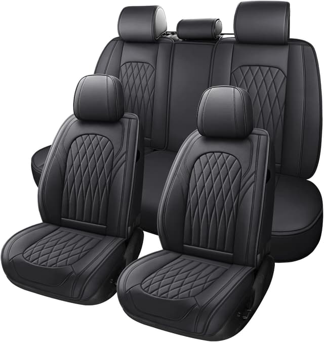 Detalle de WELLDO Car Seat Covers Full Set 5‑Piece