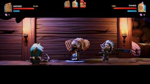 Detalle 2 de Big Helmet Heroes Exalted Edition para PS5 (MDM MERIDIEM GAMES)