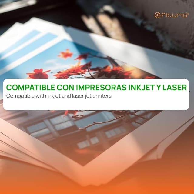 Detalle de OFITURIA Papel Fotográfico A4 180 g/m²