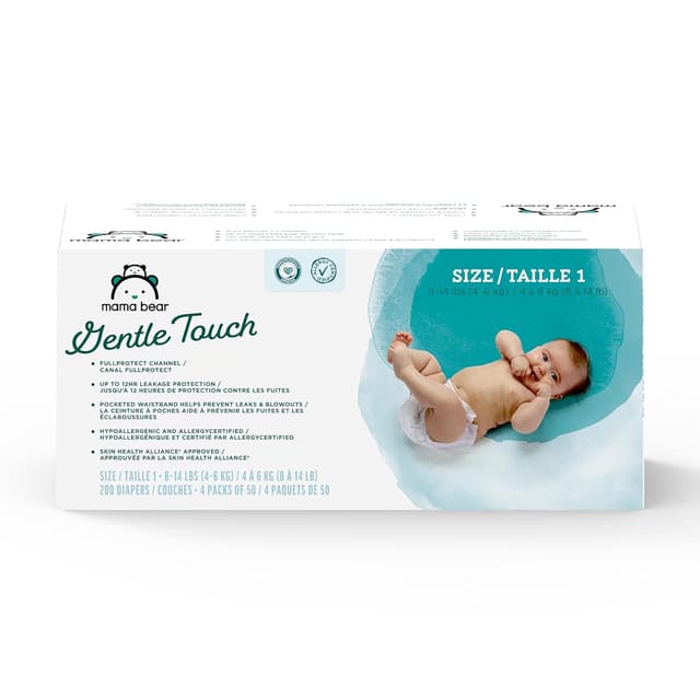 Detalle de Mama Bear Gentle Touch Diapers Size 1