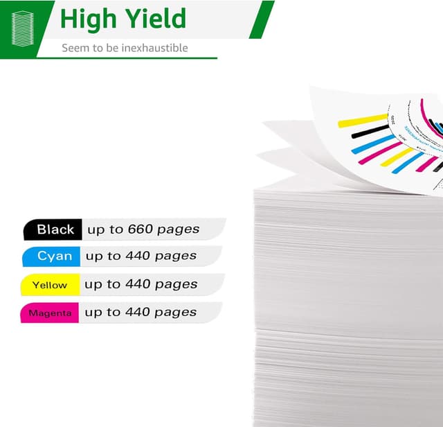 Detalle de GREENSKY Multipack 16XL compatibili per Epson Workforce: 15 cartucce (6 nero, 3 ciano, 3 magenta, 3 giallo)