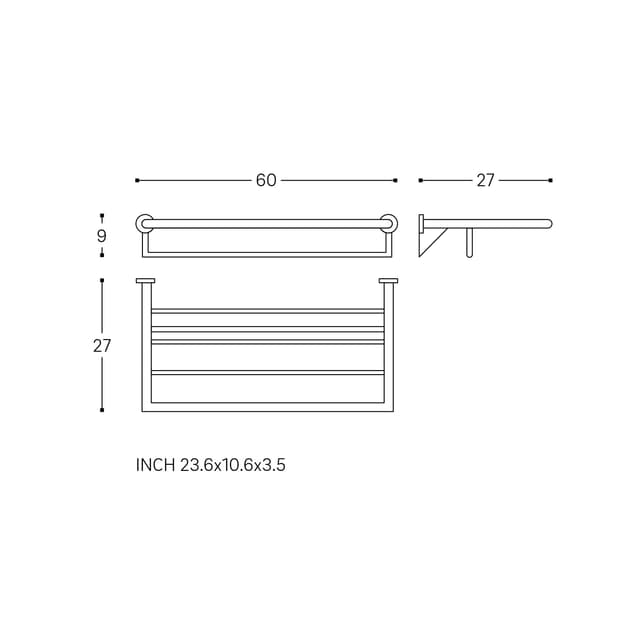 Thumbnail 2 de Cosmic Toallero estante Kubic Cool