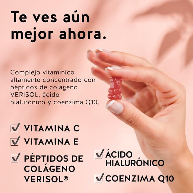 Thumbnail 2 de Bears with Benefits Gominolas Collagenosa con Ácido Hialurónico 🍒