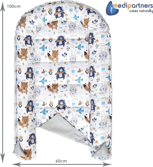 Thumbnail 4 de Medi Partners Réducteur de lit bébé 100x60x15cm