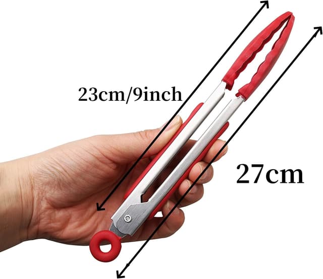 Thumbnail 2 de ZHIYE 9” Kitchen Tongs 4-Pack