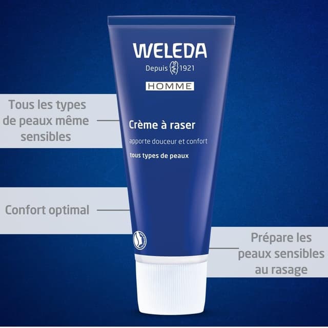 Detalle de NOVA ENGEL For Men Crème de rasage 75 ml — confort et fraîcheur à chaque utilisation